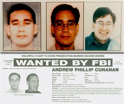 serial killer versace|Serial Killers, Part 6: Andrew Cunanan — FBI.